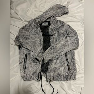 Snakeskin Windbreaker